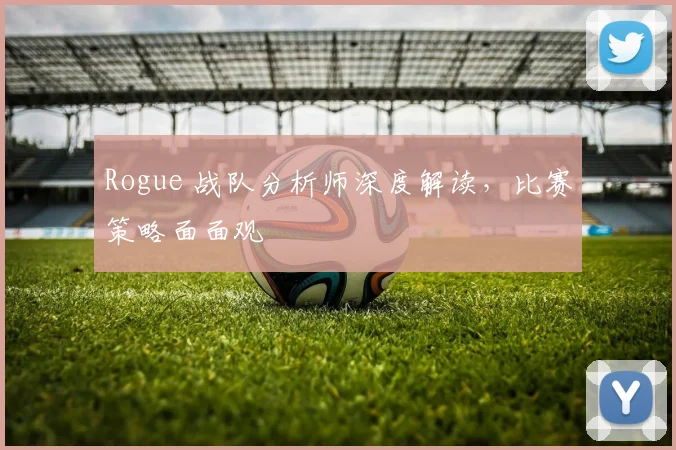 Rogue 战队分析师深度解读,比赛策略面面观